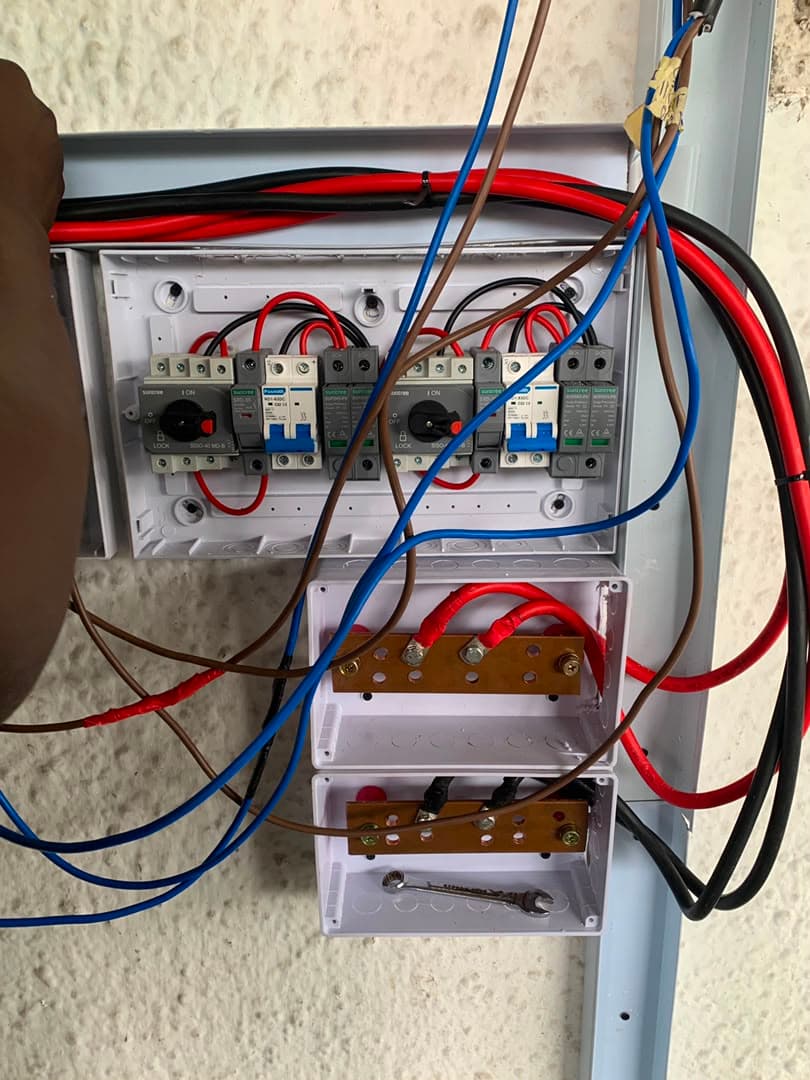 Street Light Solar Install
